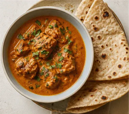 Chicken Curry with Roti