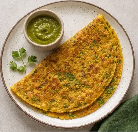Moong Dal Chilla
